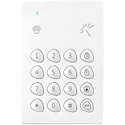 Alarmas Para Persianas Chuango KP-700 Teclado Digital Inalámbrico con Lector RFID para Sistema de Alarma de Seguridad Doméstico - Habilitar/Deshabilitar la Alarma - Bloqueo Automático - Teclado Independiente con Batería.