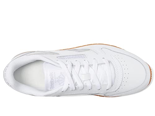 Image of Reebok Women's Classic Leather Sneaker, White /Cold Grey /Chalk, 11