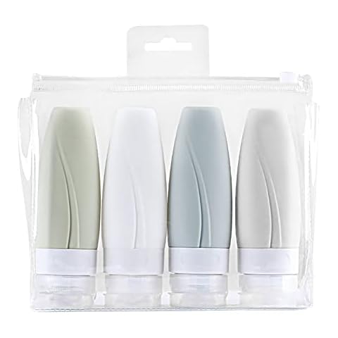 Fyfjur Botes Viaje de Silicona a Prueba de Fugas, 4 Piezas (60 ML) Cover