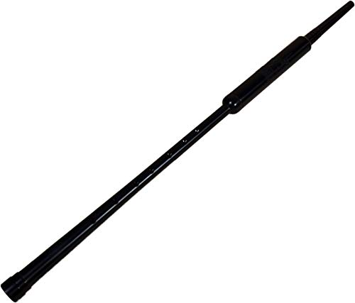 Wallace Bagpipes Practice Chanter für den schottischen Dudelsack (lang, C-Dur, Kunststoff, Schwarz)