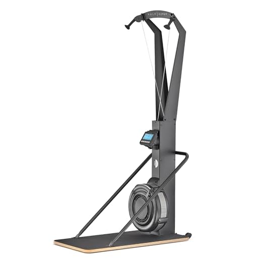 Half Human Air Ski Machine with Floor Stand