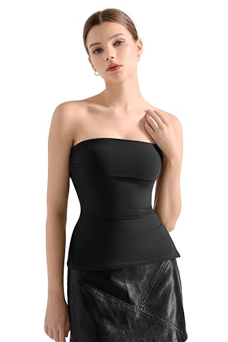 トップス tope tube top Lace Up Side Red Cropped Tube Top Small | eBay