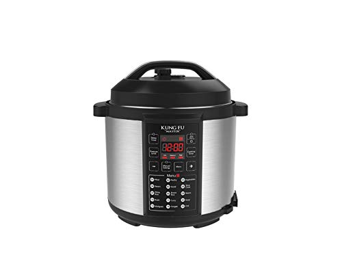 ELECTRIC PRESSURE COOKER 6.5 Qt WITH 7 IN ONE FUNCTIONS,15 PRE SET PROGRAMS,DUAL