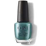 Un esmalte de uñas verde intenso, exuberante que es una obra de arte, Este tono de OPI llenará tus uñas de creatividad y todos querrán tenerlo