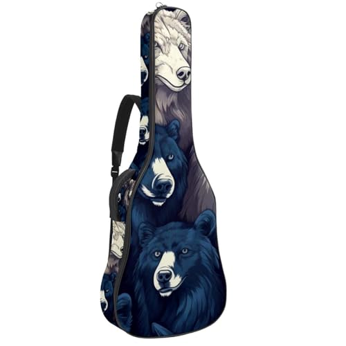 Housse pour guitare acoustique 42 pouces pour protéger des rayures