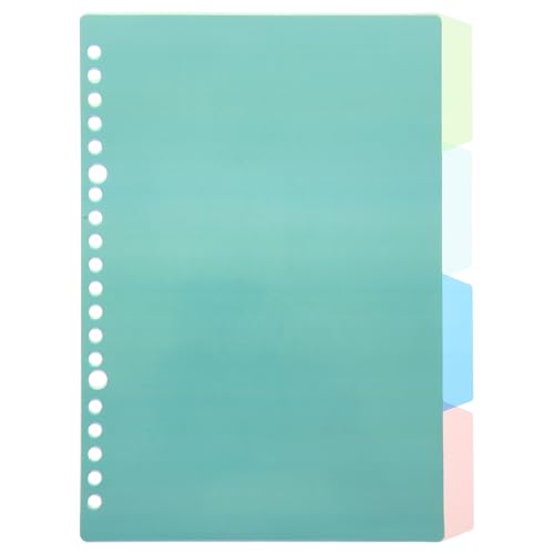 Separadores de índice vintage para mantener tus cuadernos de estudio ordenados con estilo