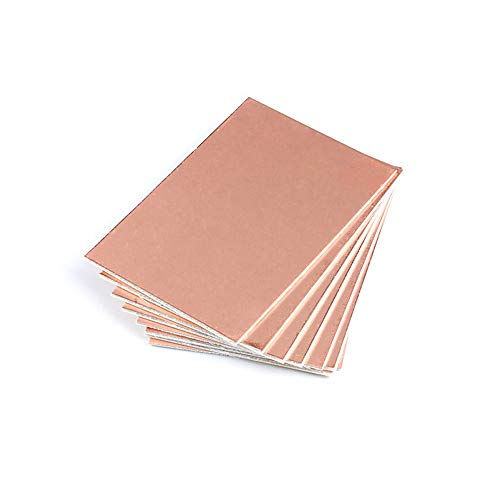 Poilee 10Pcs Copper Clad Pcb Double Sided Fr4 Laminate Pcb Circuit Board 100X70Mm Diy Prototyping Pcb Board #TOP1
