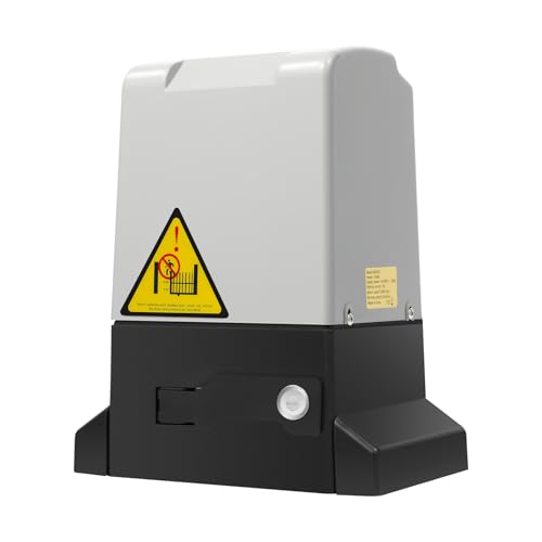 Operador de Puerta Corredera Eléctrico de 550W, Control Remoto, Con Protector de Temperatura, 12 m/Min