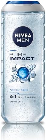 Nivea Pure Impact Shower Gel, 500ml