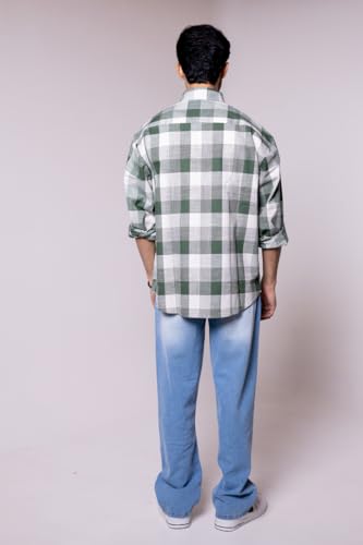 Image of Men's Regular Fit Reversible Checkered Shirt