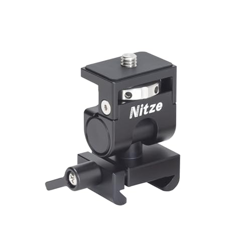 Soporte para Monitor de Cámara CNC Nitze N54-F2 con NATO Clamp de Alta Resistencia para 5 y 7 Pulgadas