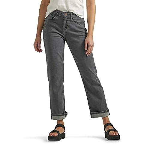 Lee Women's Mid Rise Boyfriend Jeans Cover