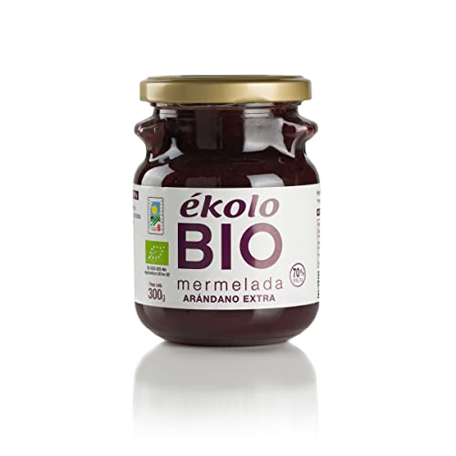 Ekolo Mermelada De Arándanos Bio, 6 Tarros, 300g 1800g