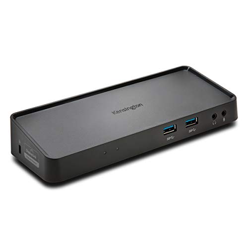 Kensington SD3600 Estación de acoplamiento universal Dual USB 3.0 para Windows / Vista / XP / Mac, negro Cover