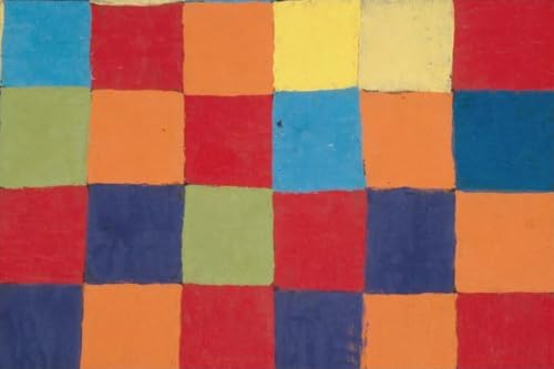 Impression Paul Klee Affiche Abstraite | Photo D'art Mural Multicolore 50x90cm
