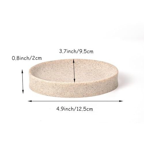 Imeea IMSD975 Soap Dish Resin Soap Tray Soap Holder Sponge Hand Soap Dish Holder For Bathroom Shower Kitchen Sink Counter  thumb #4