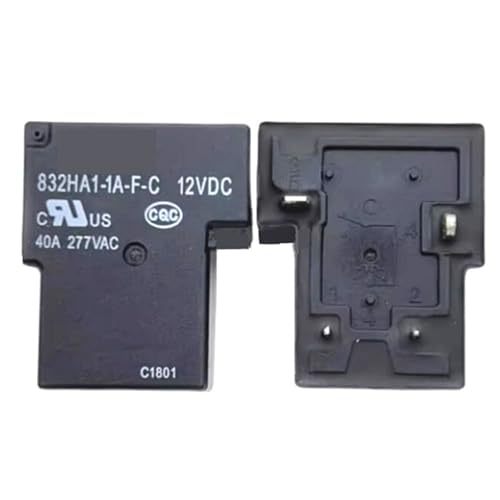 Relais 832HA1-1A-FC 12V 40A de haute précision pour boîtier de commande