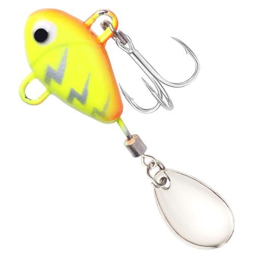 5cmの金属製の砂利沈み込んでルアージギングベイトウォールアイスピナーフィッシングタックルメタルフィッシングギア