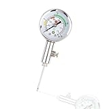 Vbestlife Ball Pressure Gauge, Air Pressure Gauge Barometer Tool Adjust The Pressure for Basketball Football Volleyball