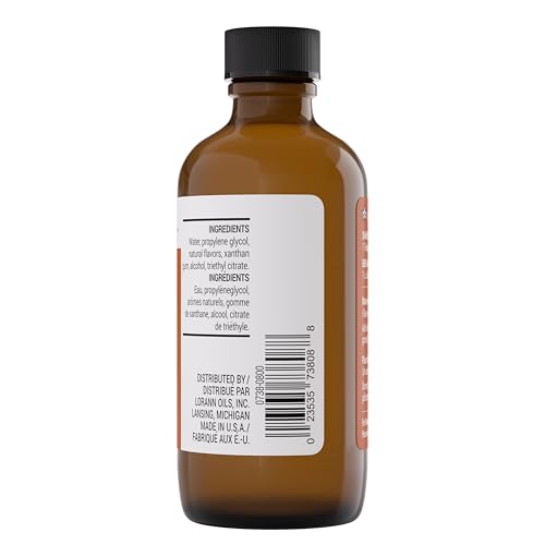 Lorann Oils Cinnamon Spice Bakery Emulsion: True Cinnamon Essence, Perfect for Enhancing Spiced Undertones in Baked Goods, Gluten-Free, Keto-Friendly, Cinnamon Extract Alternative for Your Kitchen