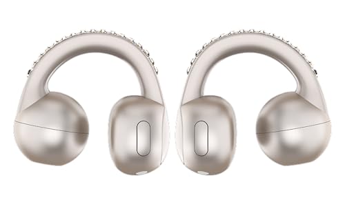 Image of Motorola Moto Buds Loop TWS (French Oak) | Open-Ear Design with Sound by Bose | 12mm Premium Drivers | 31H Playback, Fast Charge 10m=3H | CrystalTalk AI Dual Mics | IP54 | Lightweight Fit | BT 5.3