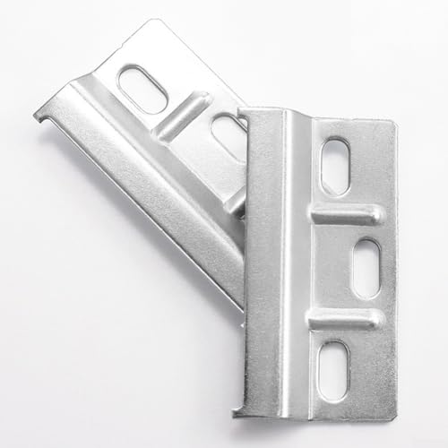 2 soportes de araña ocultos para armarios de cocina, soportes de pared de acero resistente con tornillos ajustables para una instalación segura