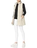 Coatology Women's Long Zip Front Down Vest