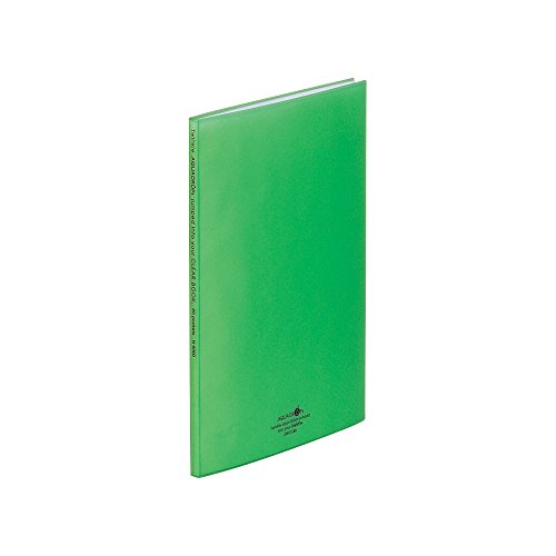 リヒトラブ アクアドロップス・クリヤーブック A4 20P 黄緑 N5000-6