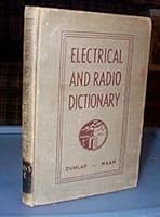 Electrical and Radio Dictionary.. B0012RZTYC Book Cover