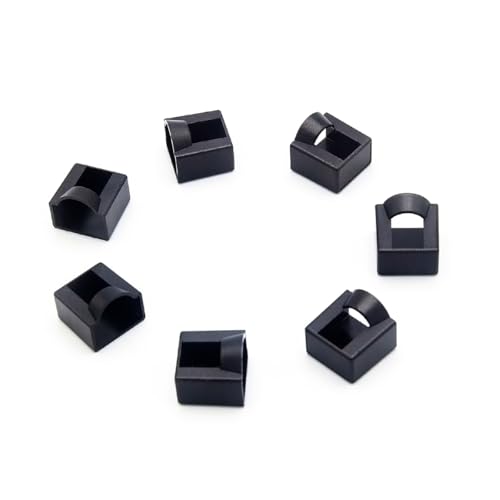 Cache-prise RJ45 noir verrouillable Lot de 30 pour câbles Ethernet