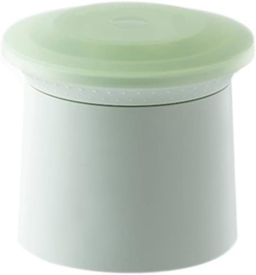 Ice Cube Large-capacity Silicone Ice Tray Household Ice Storage Ice-making Box With Lid Refrigerator Frozen Ice Cube (Color : Green)