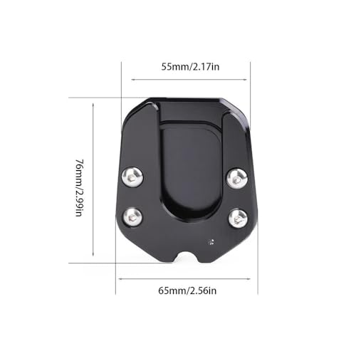 Coussin d'extension béquille antidérapant pour 800MT-X et Explore 500SR - 7