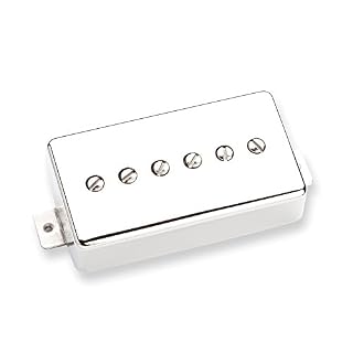 Seymour Duncan SPH90-1N-N Humbucker Série P90 Phat Cat Micro pour Guitare Electrique Argenté - Les Beatles, Paul McCartney, John Lennon, RIngo Starr, George Harrison