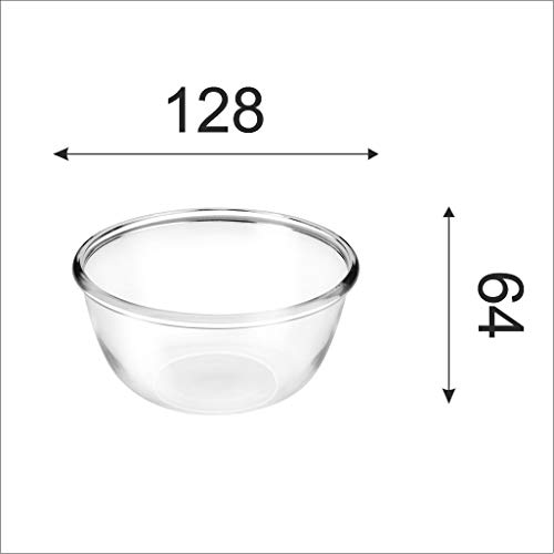 Image of Treo By Milton Mixing Bowl, 440ml, Transparent