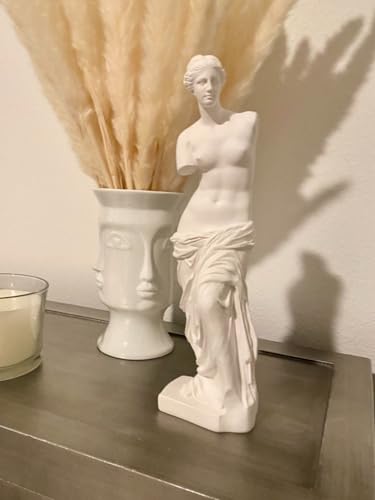 Estatua Venus de Milo de resina blanca 11.5 x 3.15 x 2.16 in miniatura 1