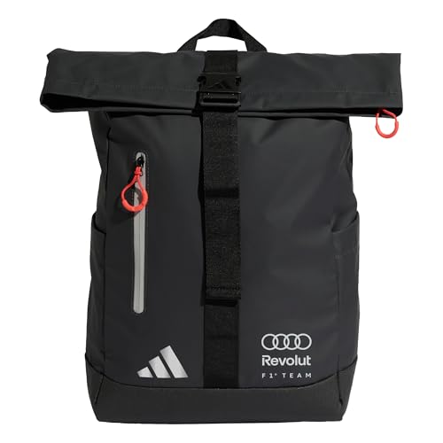 adidas Unisex Audi Revolut F1 Team Roll Top Hybrid Backpack utility black One Size