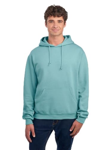 Image of Jerzees Men's NuBlend Fleece Hoodies & Sweatshirts, Cotton Blend, Sizes S-3X