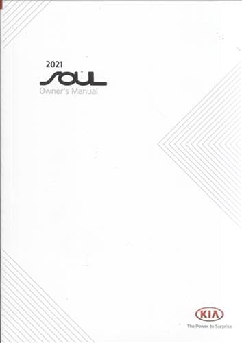 2021 Kia Soul Owner's Manual Original