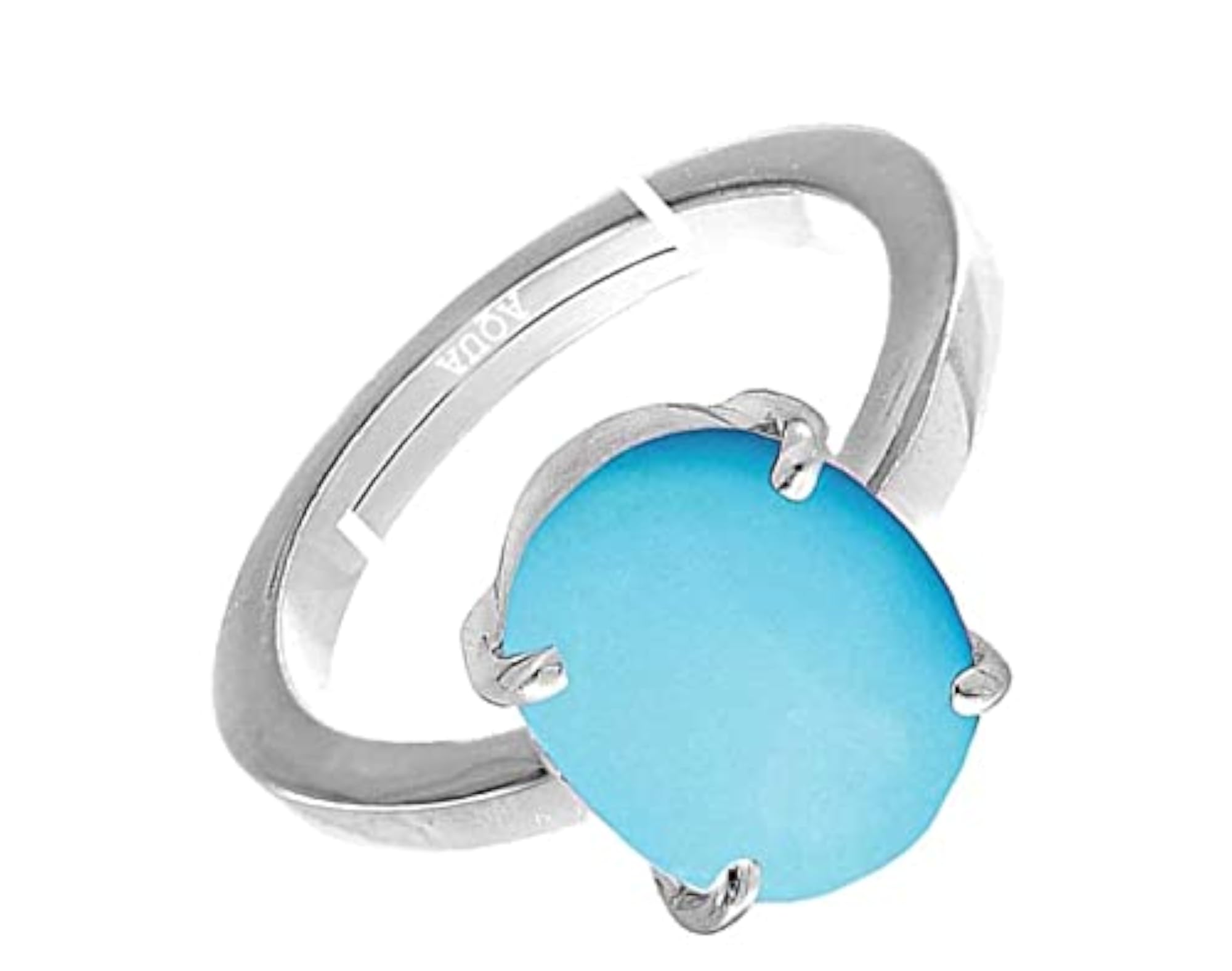 Women's Turquoise Adjustable Ring, 925 Sterling Silver
