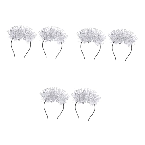 Bandeaux pour cheveux enfants lot de 6 pièces pour fête de carnaval et filles