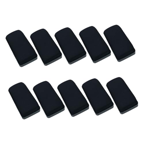 jojofuny Bulk Erasers for Dry Erase Boards 10pcs Whiteboard Erasers for Classroom and Office