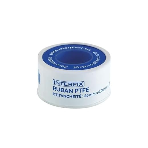 Interplast - Interplast - Ruban Ptfe De Estanqueidad Interfix 25 Mm -Steflon25