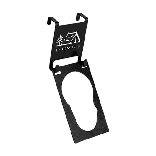 Soporte de tanque de gas para mesa de camping, estante de cilindro de gas, portátil, multifunción, gancho estilo B
