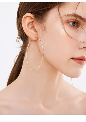 Cocadant B07GZRS2P5_US Big Gold Hoop Earrings thumb #6