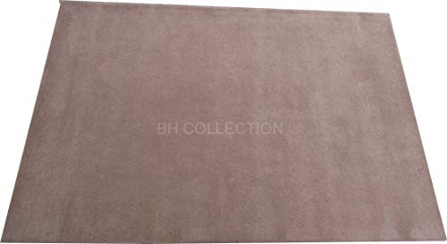Image of Classical Look Plain Handmade Carpet with Super Soft & Pure Woolen Carpet for Your BEDROOMS & Living Room with 1 INCH Pile Height 2.6 X 10.0 FEET (75x300 cm)