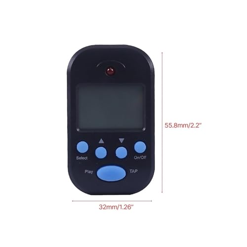 Métronome numérique LCD portable avec clip pour rythmer vos sessions de guitare et piano - 2