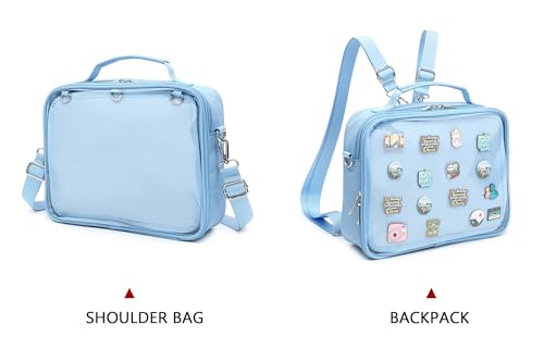 Image of CHERRY SAUCE Dopamine Color Ita Bag Backpack Satchel Oxford Crossbody Messenger Shoulder Bag