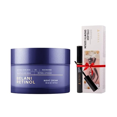 ABERA BELANI Retinol Night Cream For Women, Dark Spot Remover, Melasma Treatment, Reduce Fine Lines,...