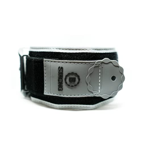 B STRONG Blood Flow Restriction Bands Spare Set Gray Size (31-39in)