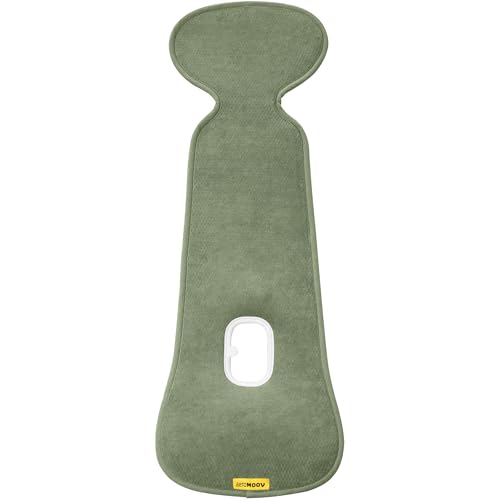 Aeromoov - Baby Seat Cover Air Layer - Insert for Car Seat or Pram - Group 1 - Anti-Sweat Summer Cover - Organic Cotton - Green Moss - View 3